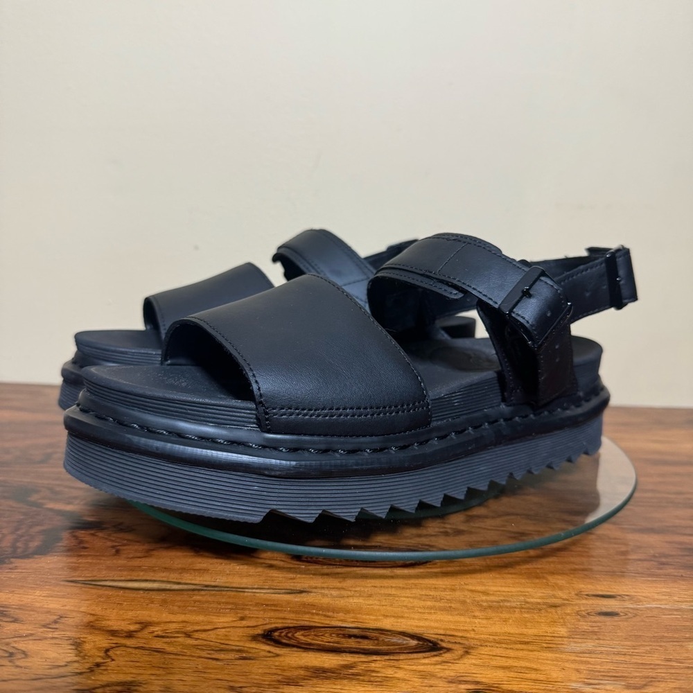 Dr. Martens Voss Black Leather Sandal - Picture 5 of 16
